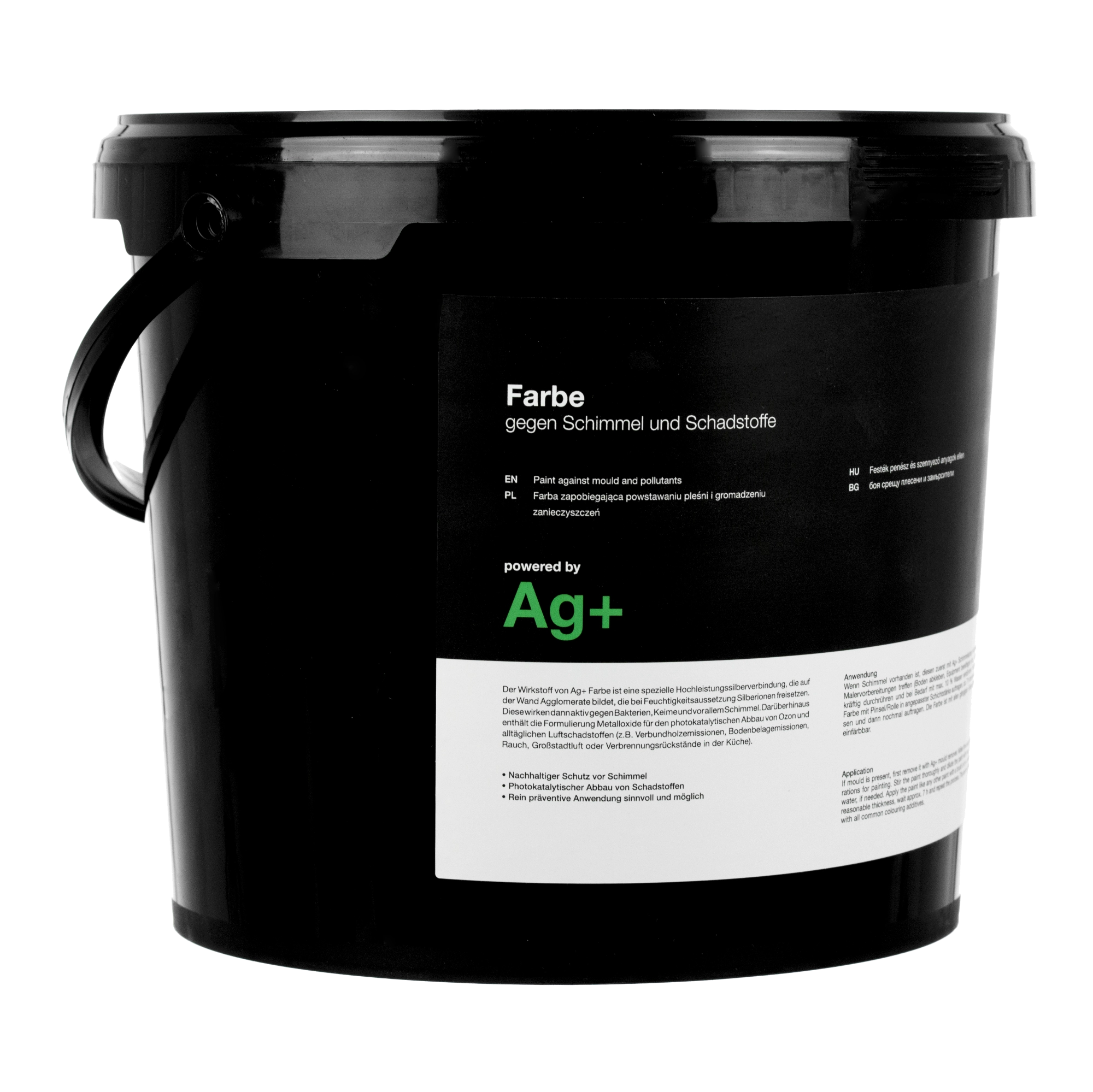 Ag+ Farbe gegen Schimmel und Schadstoffe