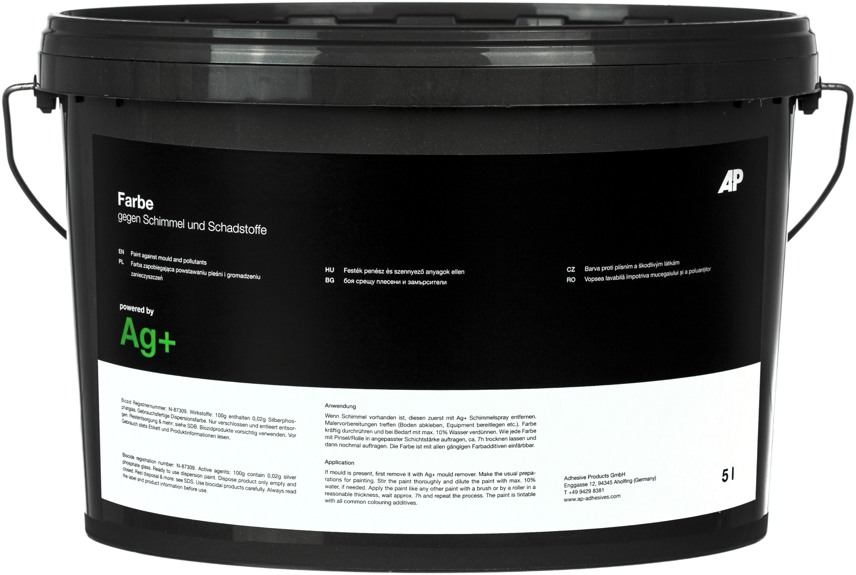 Ag+ Farbe gegen Schimmel und Schadstoffe