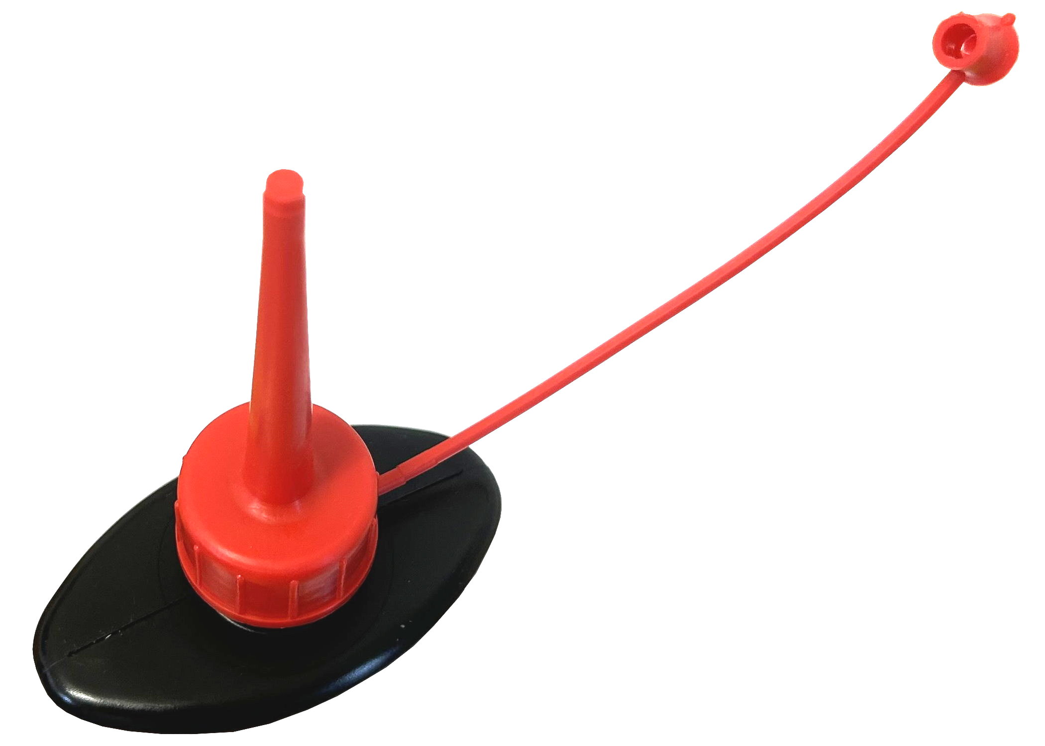 Spritzflaschen-Set 4 x 250 mL, HDPE - schwarz oval