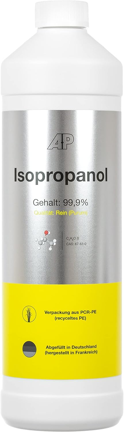 Isopropanol 99,9% - Reiniger / Entfetter / Lösungsmittel, 1 L