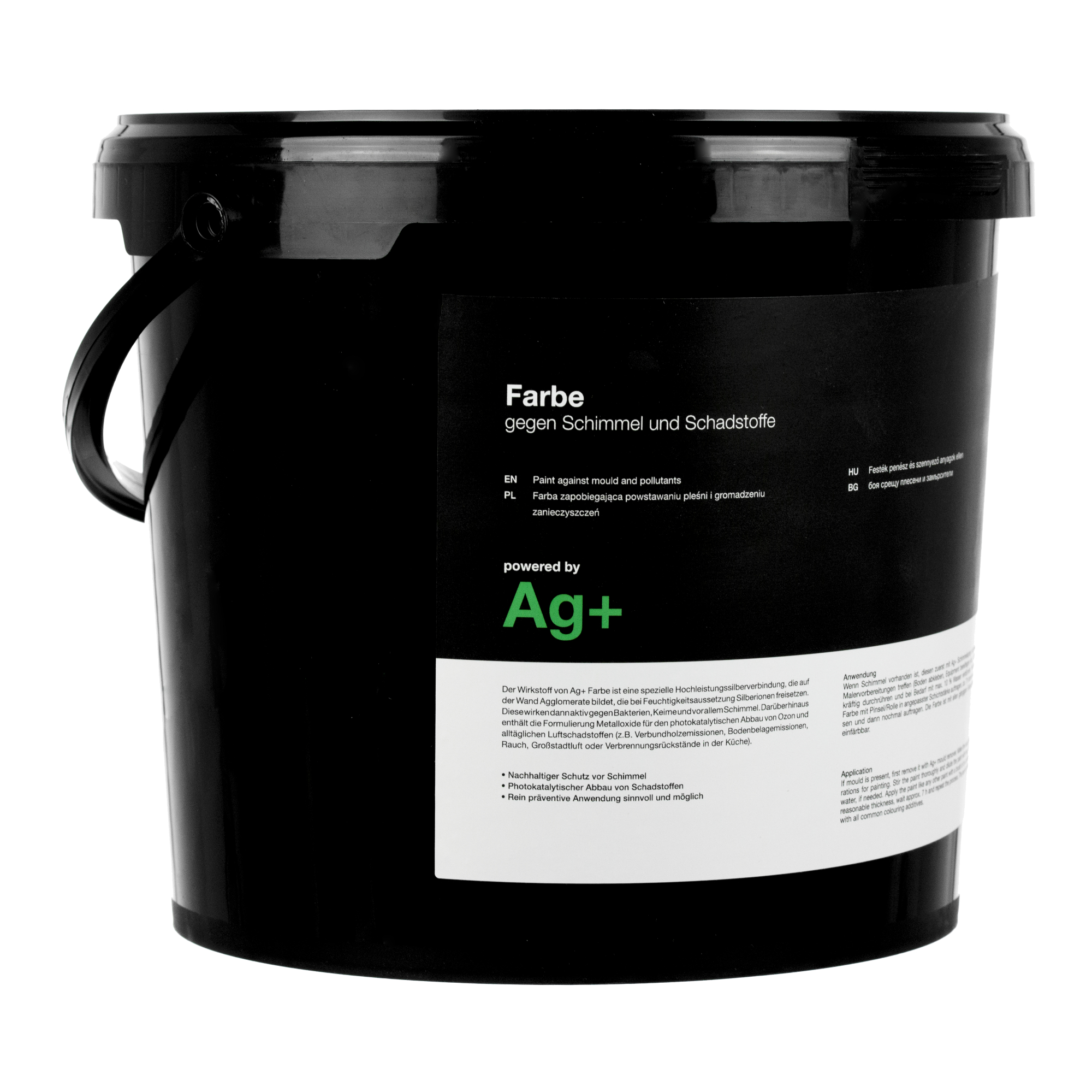 Ag+ Farbe gegen Schimmel und Schadstoffe