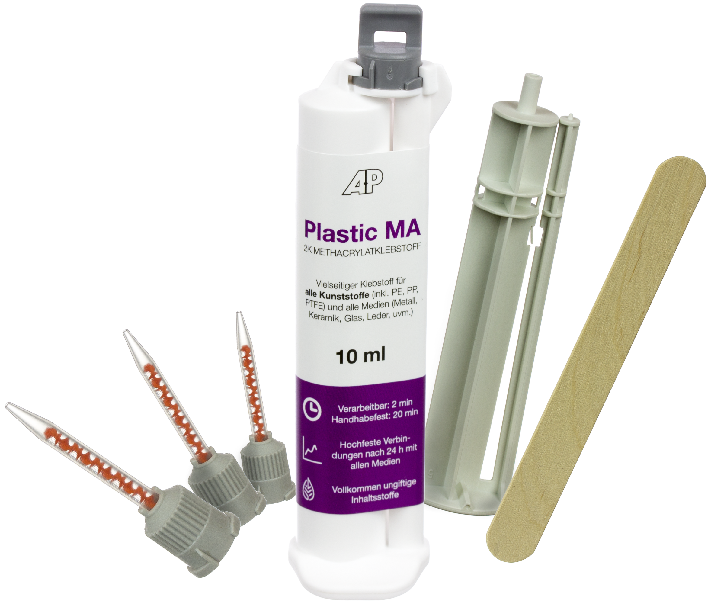 Kunststoff-Klebstoff Plastic MA, 2K High-Performance-Acrylat