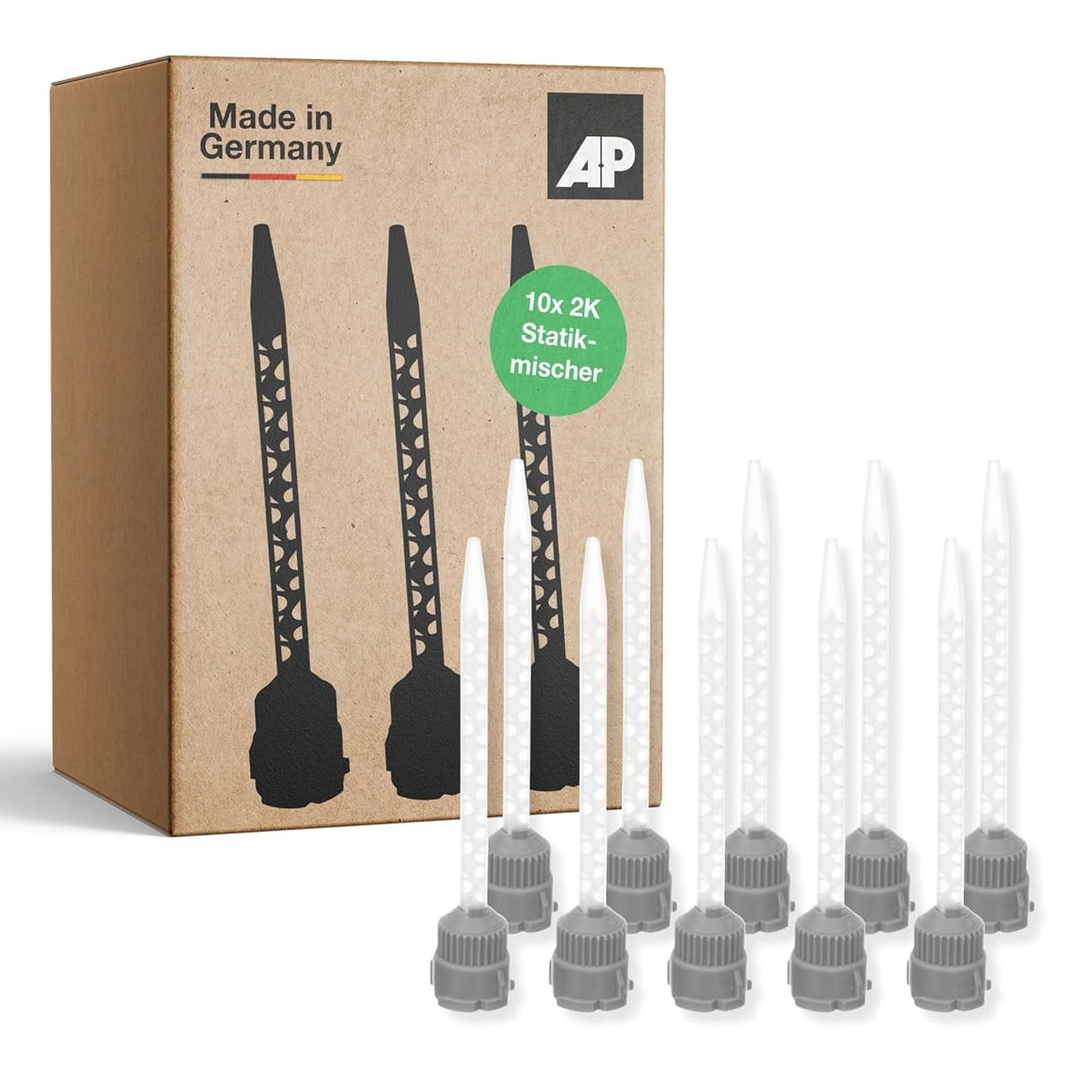 Statikmischer HELIX M (10er-Pack) | Für 1:1 Kartuschen