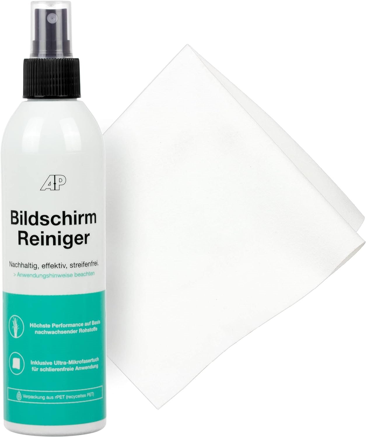 Bildschirmreiniger für Displays, Glas und Brillen, 250ml