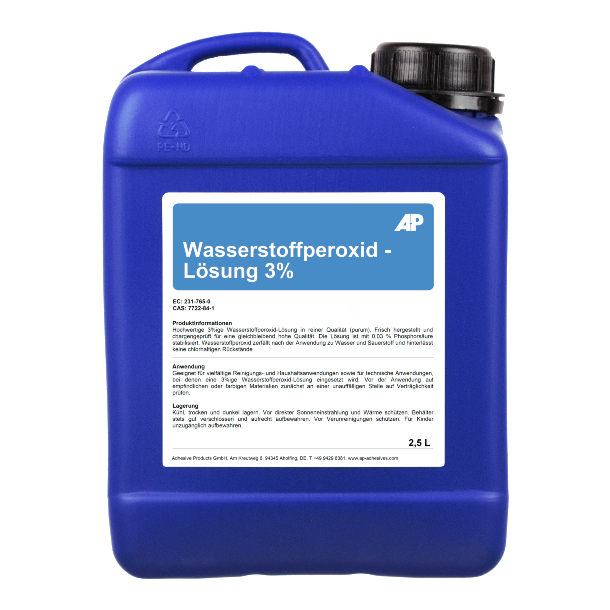 Wasserstoffperoxid-Lösung 3% (2,5 L)