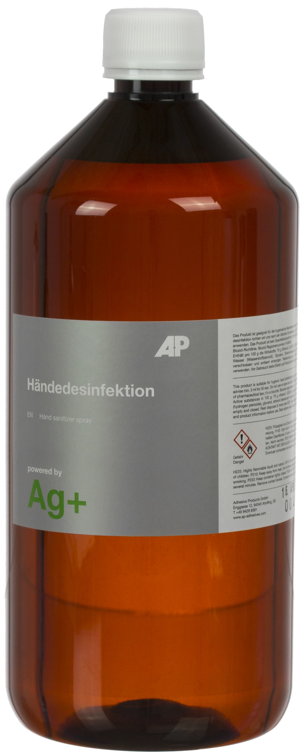 Ag+ Hand Disinfectant Euro (1 L)