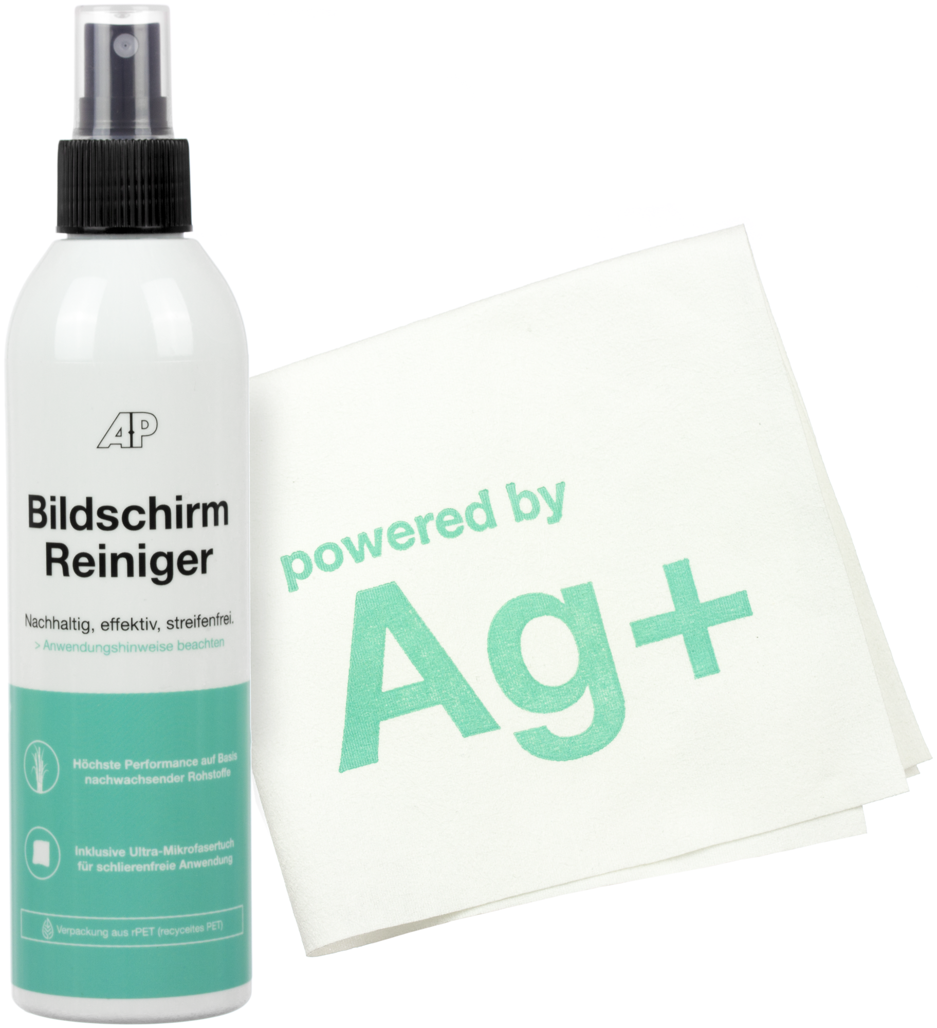 Bildschirmreiniger-Set, Reiniger für Brillen, Displays, Glas