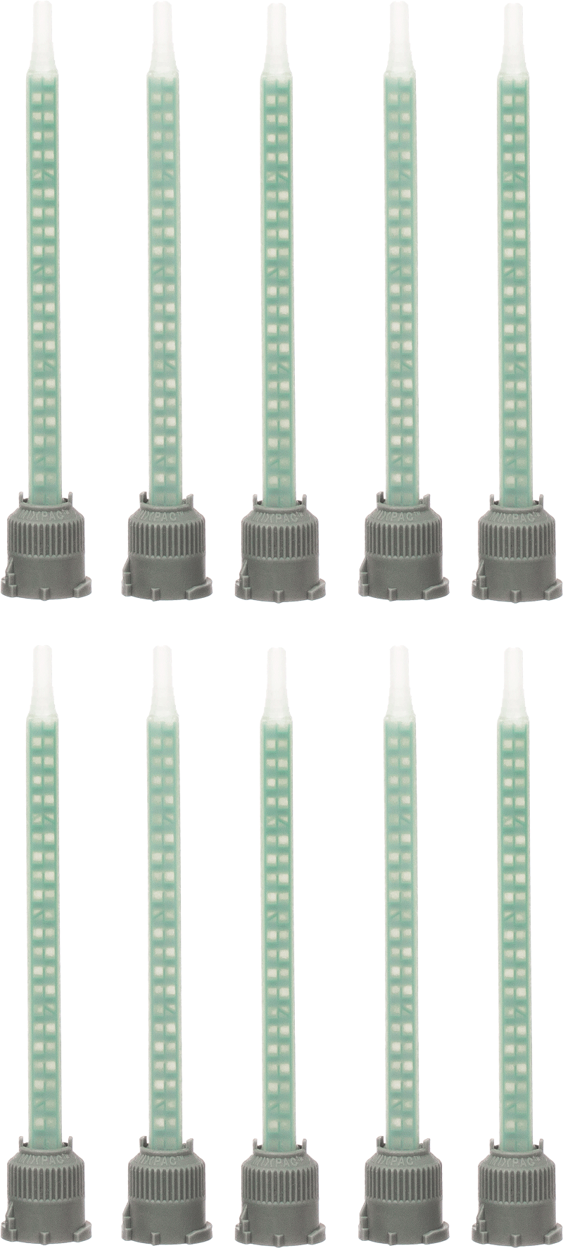 Static mixer for 2K adhesives, pack of 10 - universally compatible