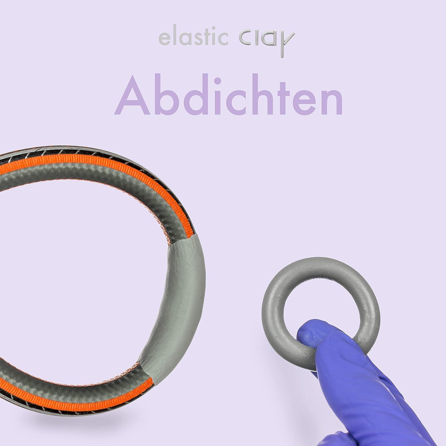 Elastische 2K Epoxidknetmasse Elastic Clay