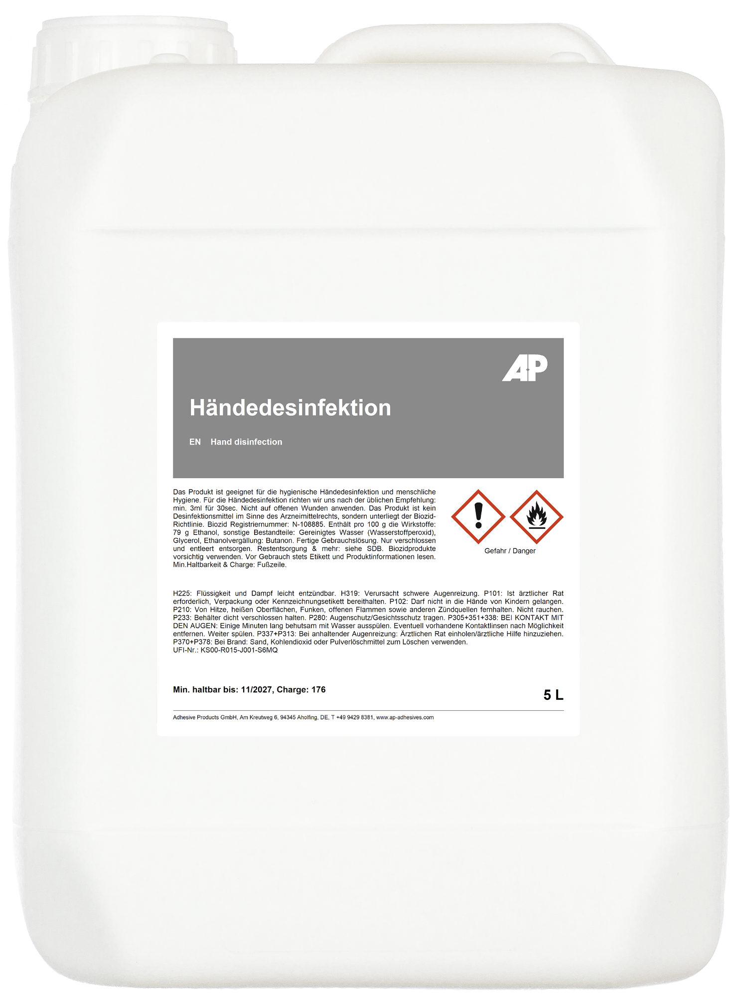 AP Händedesinfektion, 5l
