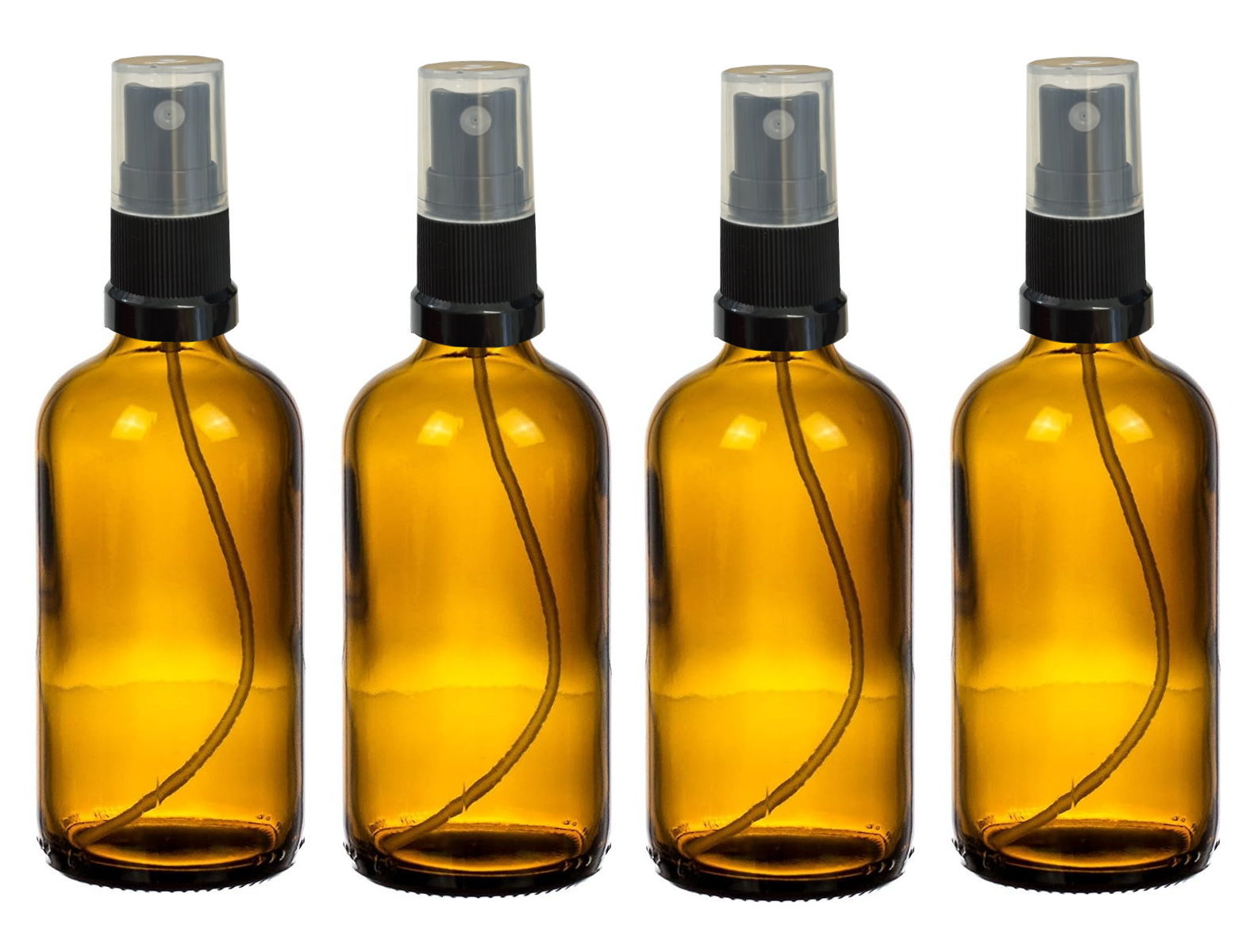 Pharmacist spray bottles set of 4, 100ml